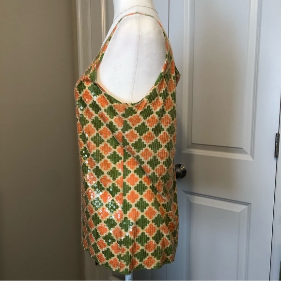 Tory Burch Sequin Tank Top - Picture 10 of 14